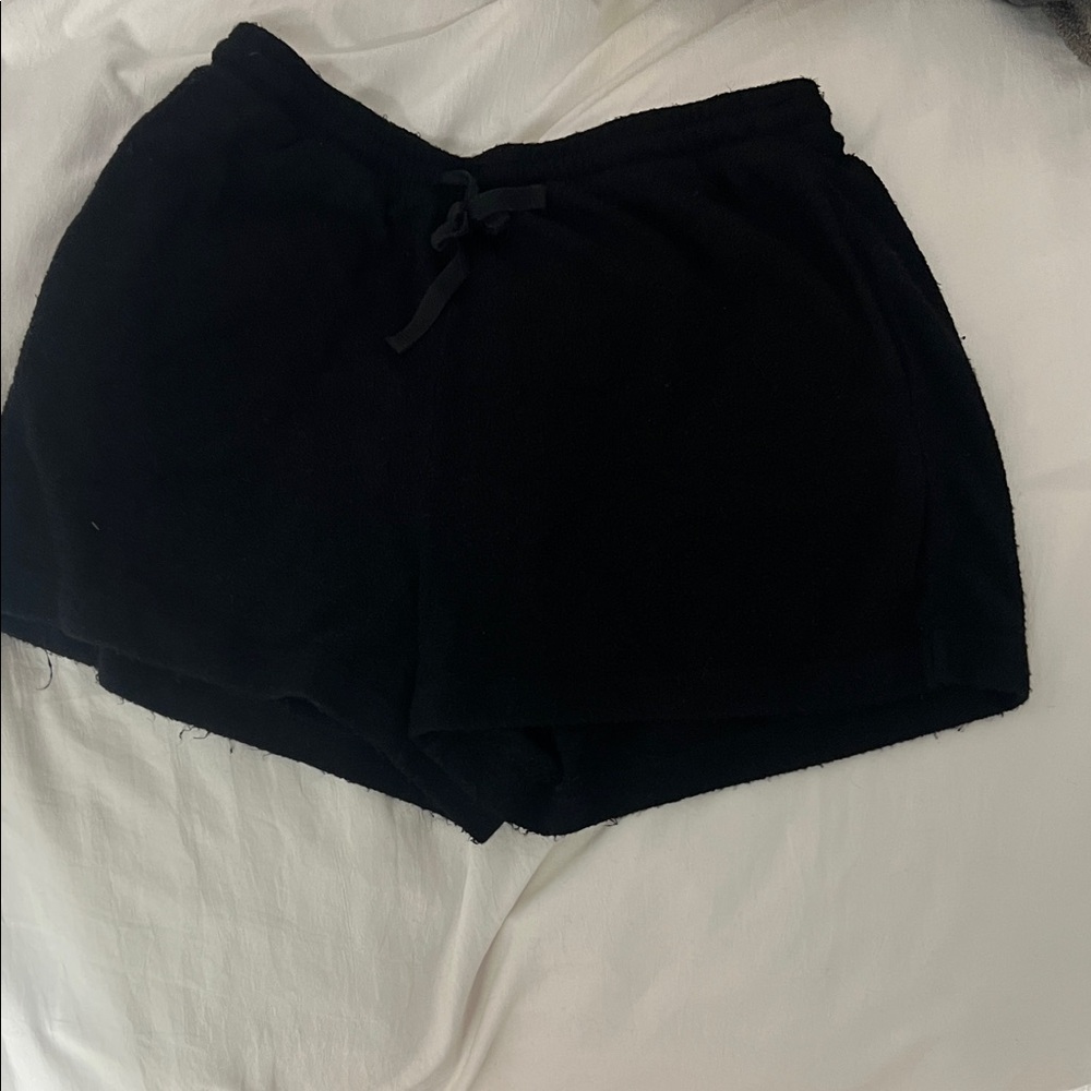 Women's Black Athletic Shorts